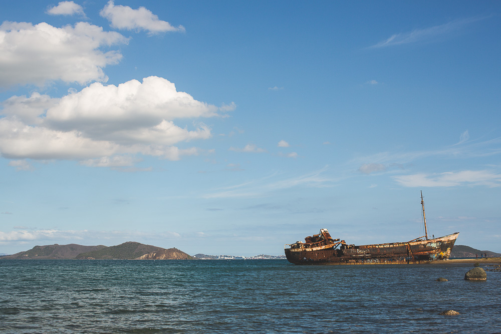 baie de toro épave