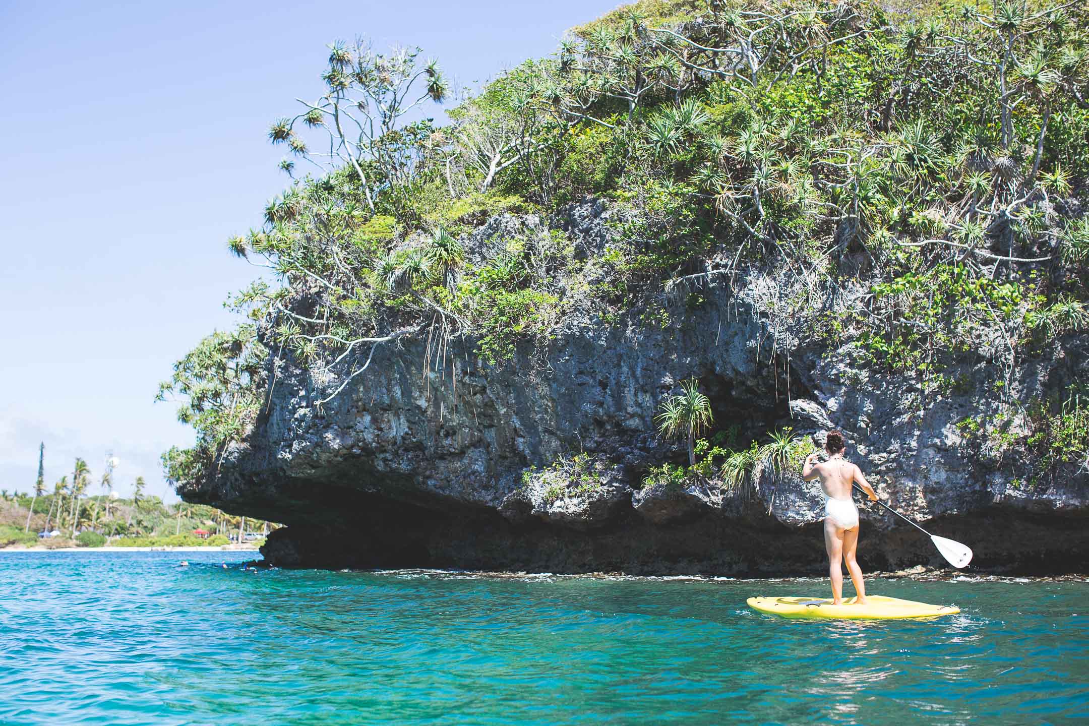 paddle baie de kanumera
