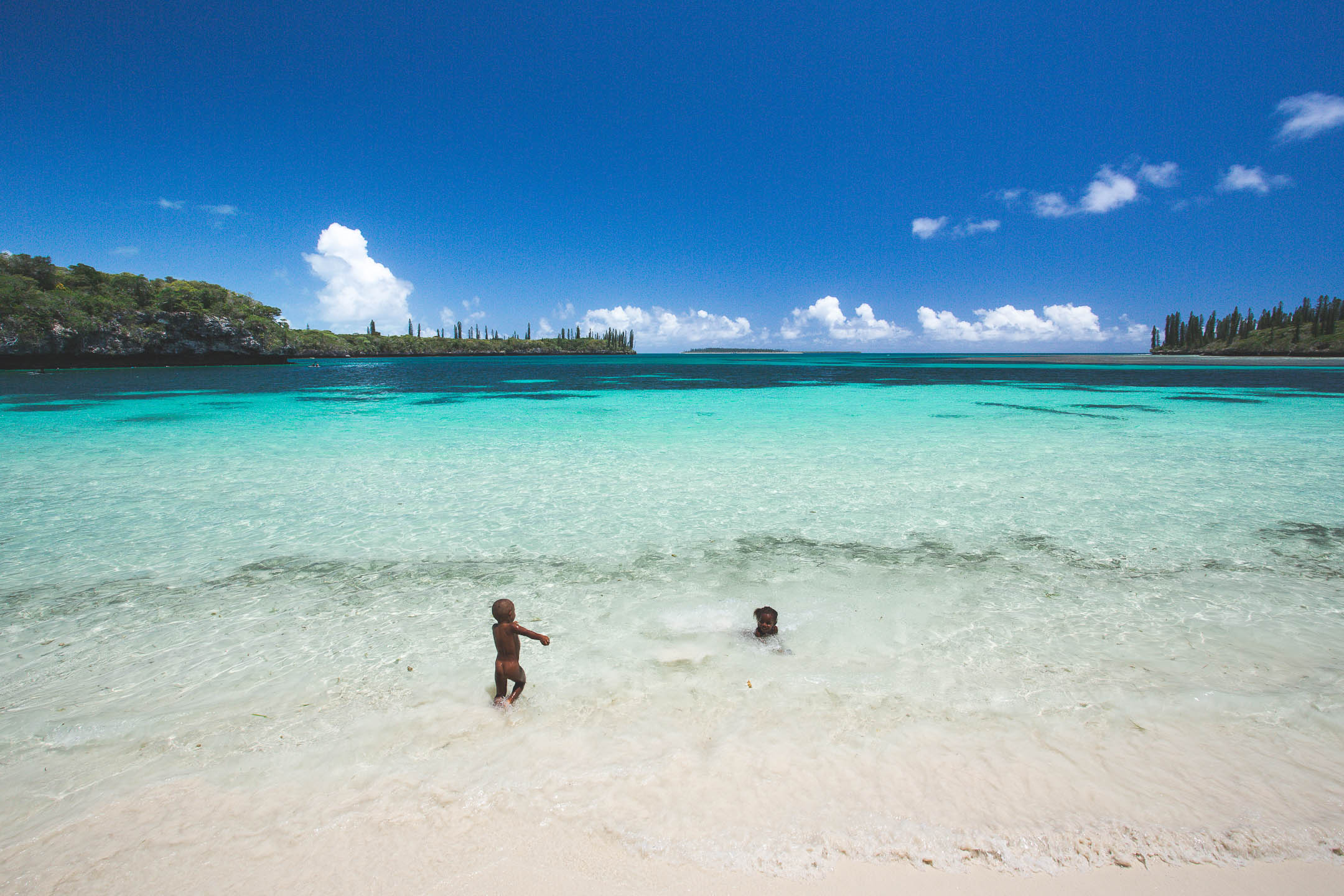 baie de kanumera ile des pins