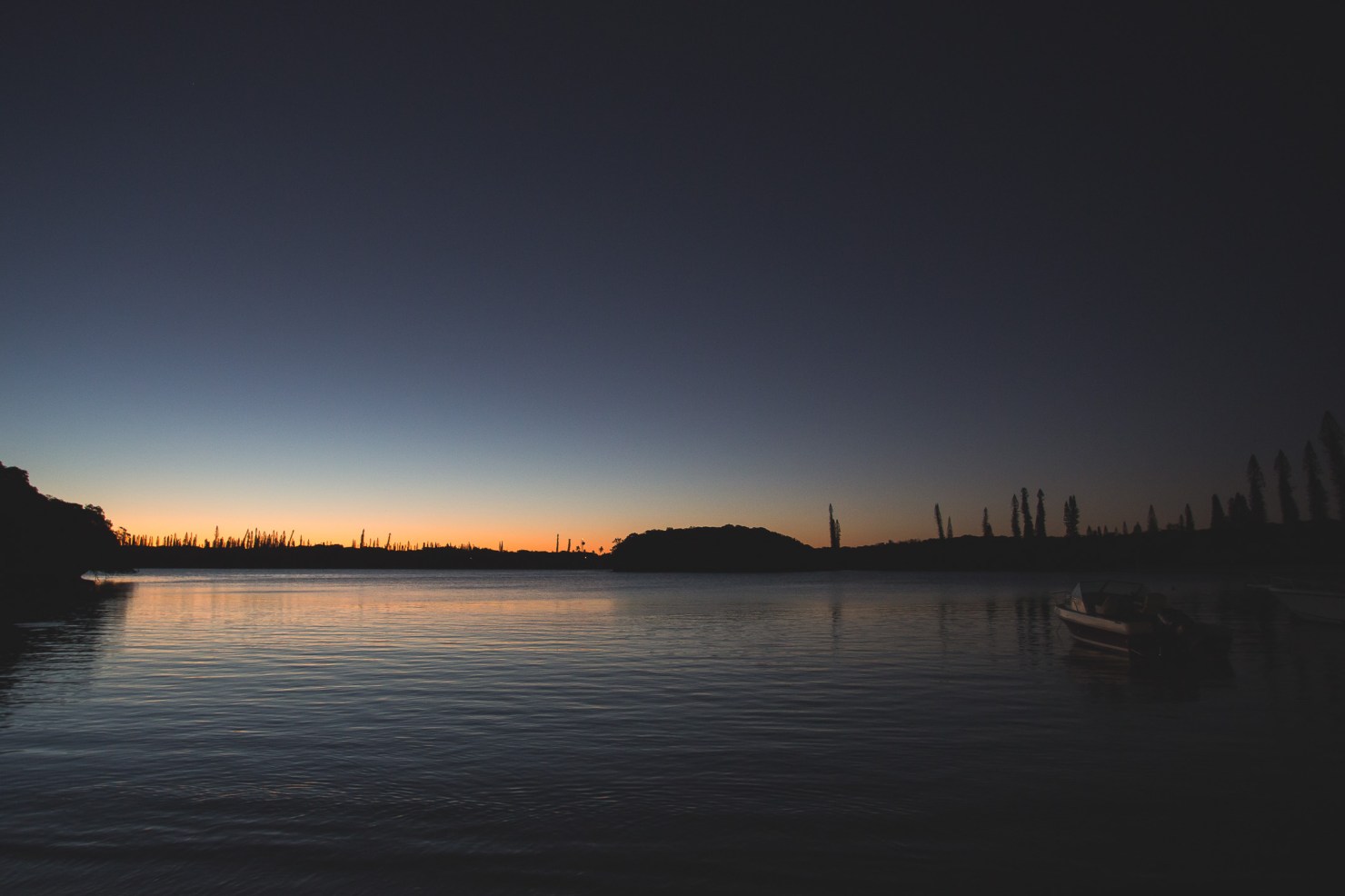 baie de kanumera ile des pins