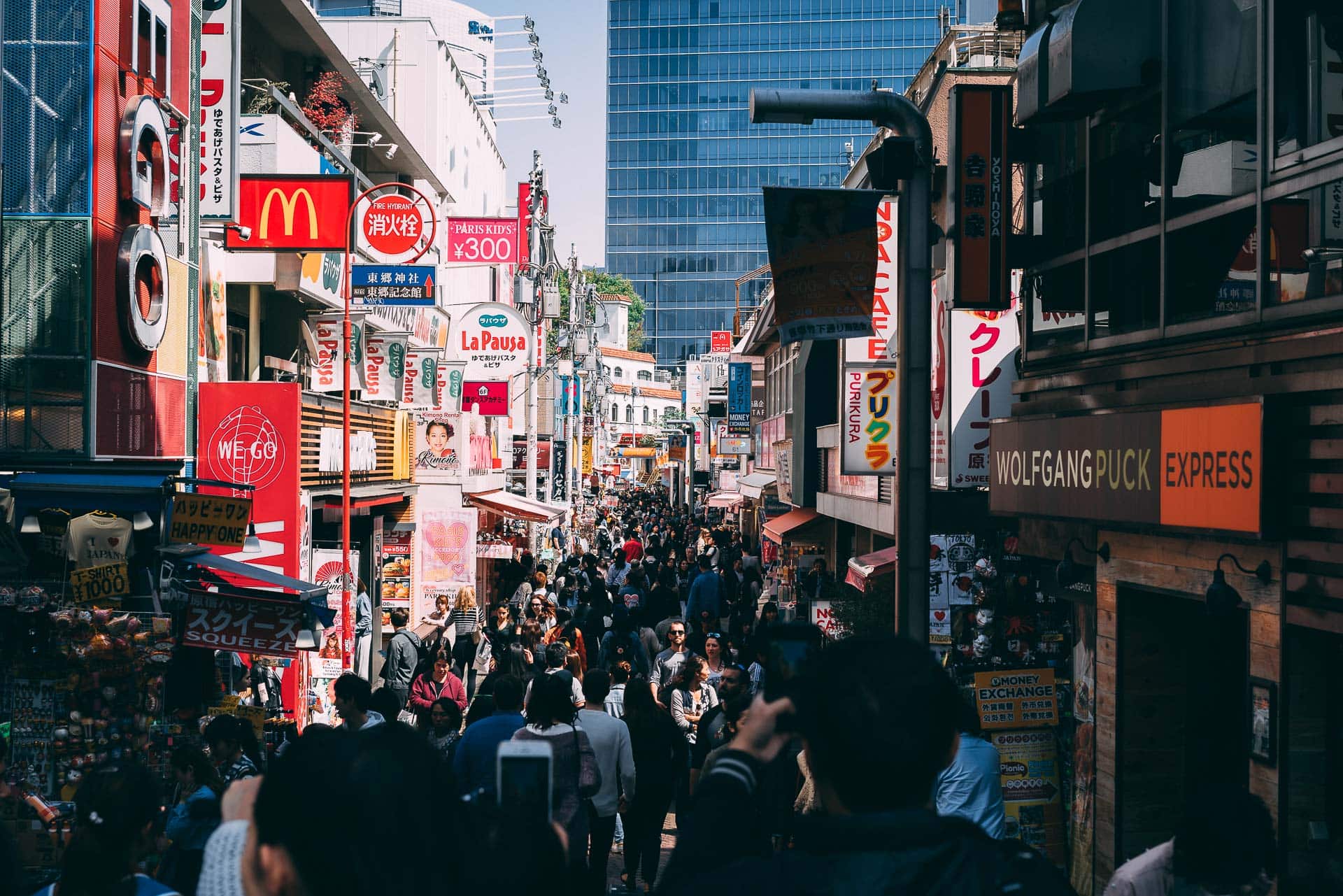 harajuku takeshita street tokyo